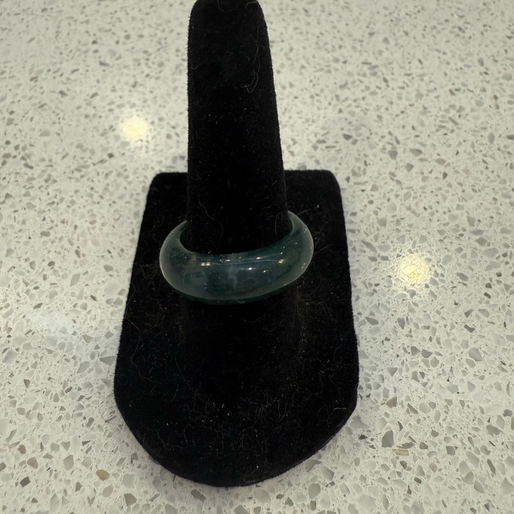 Moss Agate Ring